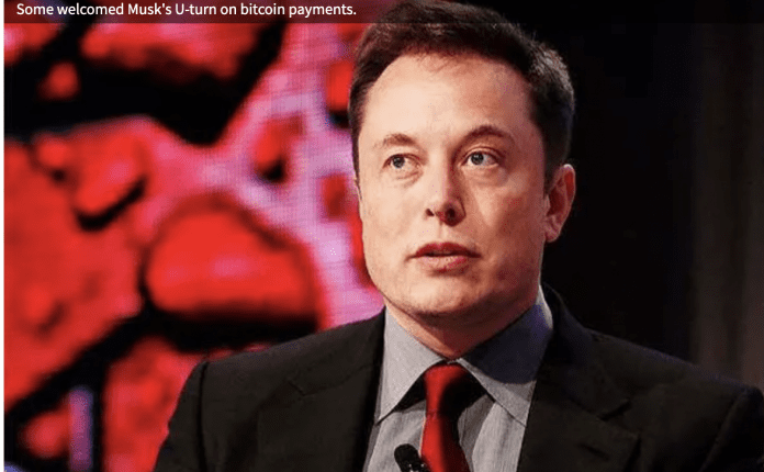 Elon Musk Suspended bitcoin's for Vehicle Purchasing