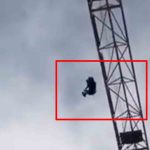 Man falls to his death from a crane