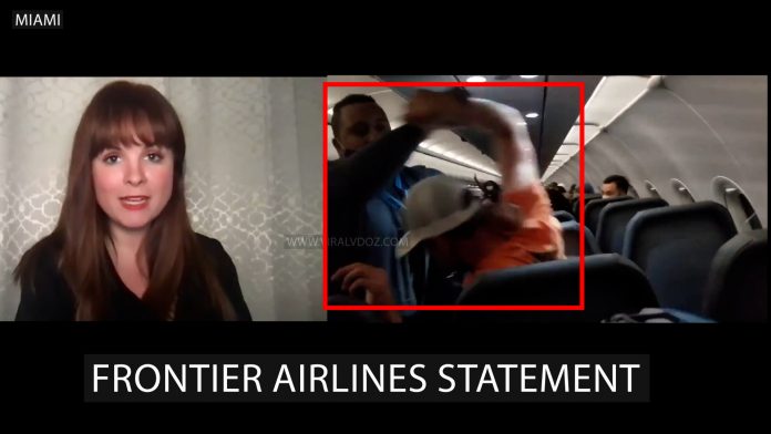 Frontier Airlines statement on Florida bound man duct taped to seat after groping and fighting