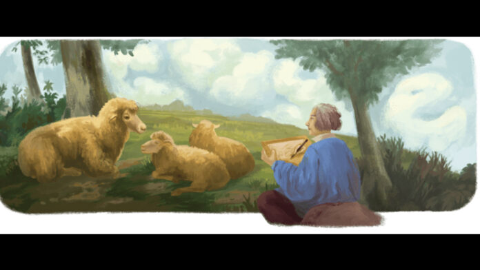 Google Celebrates the 200th birthday of French painter Rosa Bonheur,