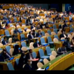 The UN General Assembly votes to suspend Russia from UN Human Rights Council 