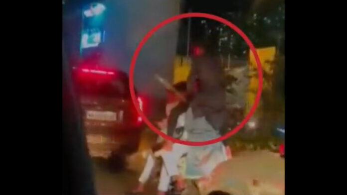Viral video: 6 people spotted on one scooter in Mumbai