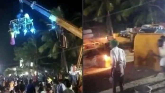 4 Dead, Several Injured As Crane Collapses During Festival In Tamil Nadu’s Arakkonam